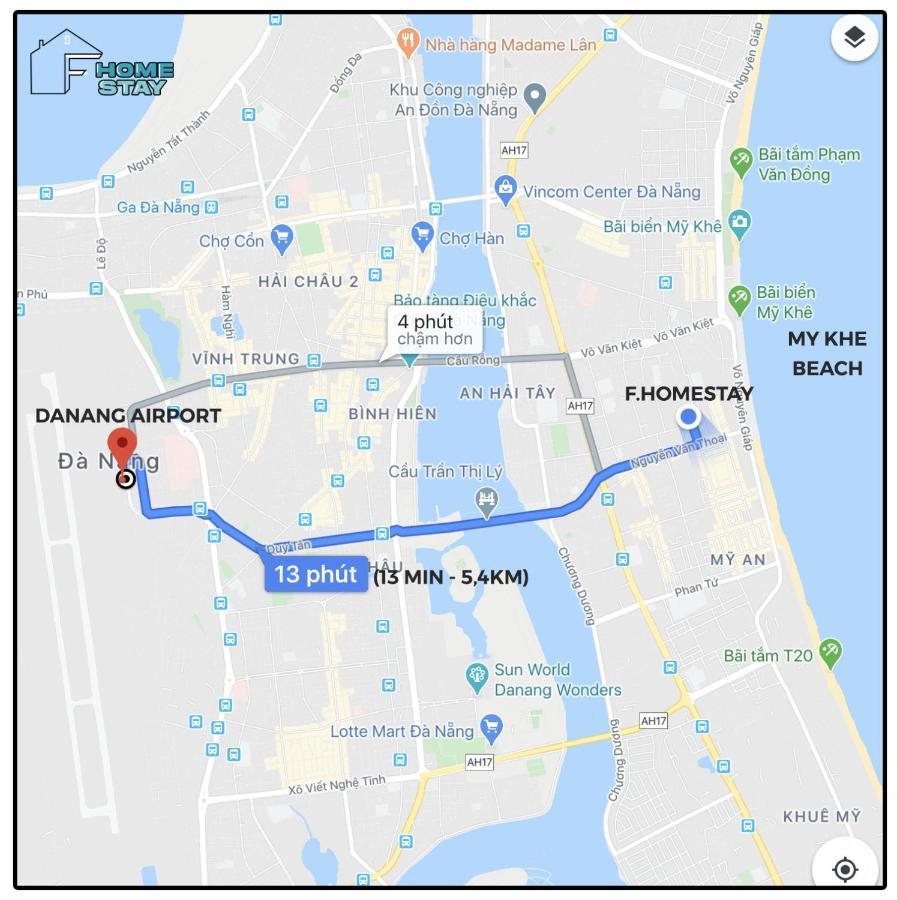 F.Home Modern & Art 3Br Near My Khe Beach Đà Nẵng Ngoại thất bức ảnh